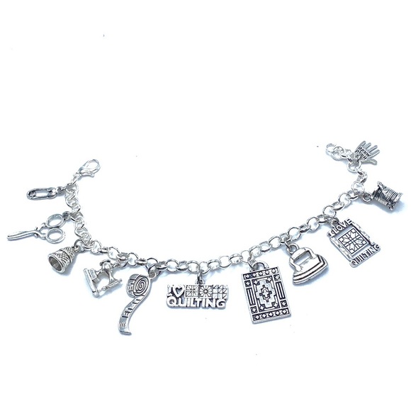 Quilting Charm Bracelet - Picture 5 of 8